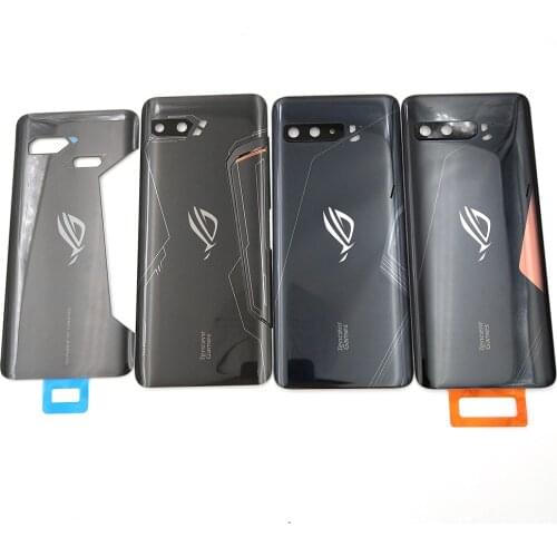 New Original For Asus ROG Phone 2 ZS660KL/3 ZS661KL/III ZS661KS Strix/ZS600KL Z01QD Back Battery Cover Door Rear Glass Housing