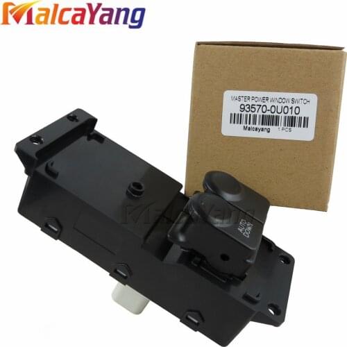 For Accent 2010-2014 main drive switch power window switch 93570-0U010 935700U010 For Verna driver side window electric switch