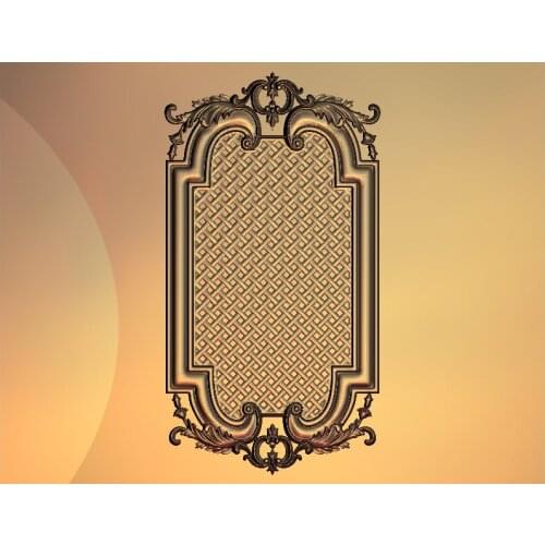 Furniture part 3D relief cnc carving engraing Model in STL M173