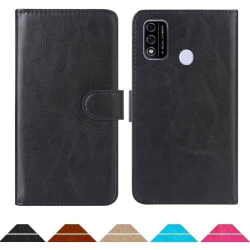 Luxury Wallet Case For Itel A48 PU Leather Retro Flip Cover Magnetic Fashion Cases Strap