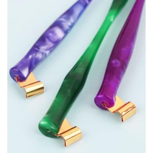 English Oblique Calligraphy Dip Pen Nib Holder Antique Fountain Gift 3 Colors 1XCE