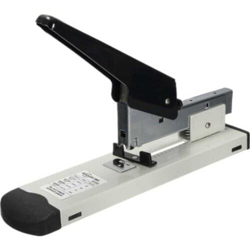 Heavy Type Metal Stapler Bookbinding Stapling 120 Sheet Capacity Office Tools