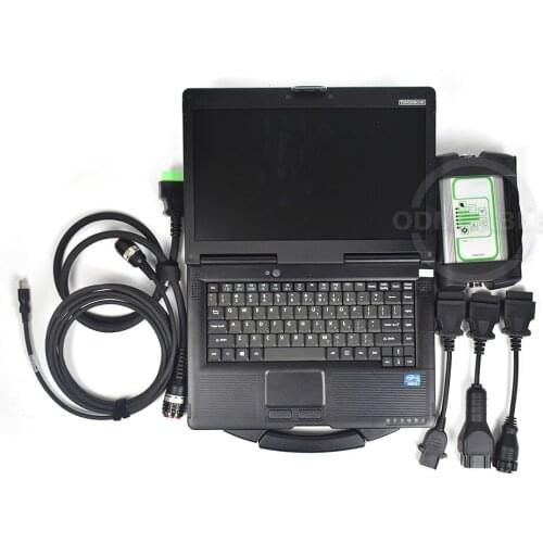 Construction Equipment Truck Diagnostic Scanner forvolvo vocom 88890300 with PPT1.12&2.5.87 software 2 in1 laptop t420 Diagnosis