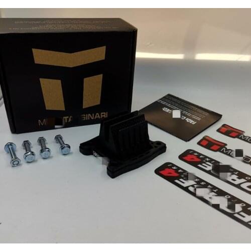 High Quality ATV Parts Intake MOTO Reed Valve Carbon Fiber With Bolts Stickers For V Force 4 Yamah Blaster 200 YFS200 DT200