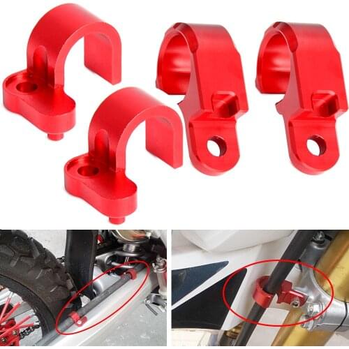 Motorcycle Front Rear Brake Line Hose Clamp Holder For Honda CRF250L/M CRF250L CRF250M CRF 250L 250M 2012 2013 2014 2015