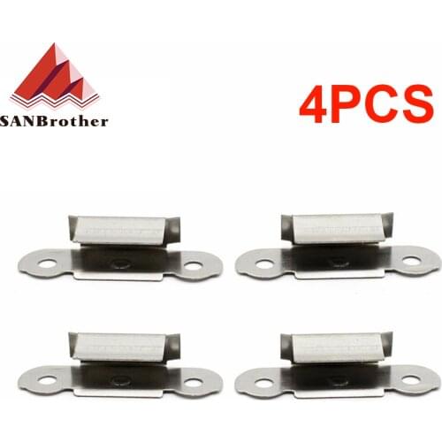 4pcs/lot 3D printer heated bed clip/clamp Ultimaker Build Platform Glass Retainer * stainless steel glass heated bed clip/clamp