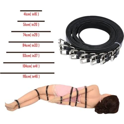 Slave Bdsm Sex Bondage Rope Shibari Strap Sm Bondage Restraints Belt Fetish Handcuffs Bondage BDSM Adult Sex Toys For Couple s&m