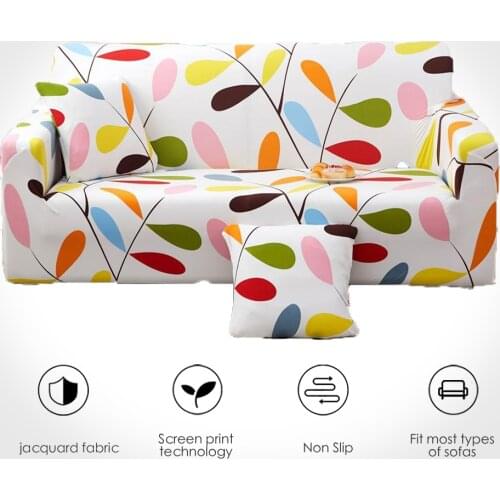 Cover for Sofa Elastic Couch Cover Armchair Sofa Slipcover Spandex for Living Room Corner L-shaped Sectional Couch 1PC