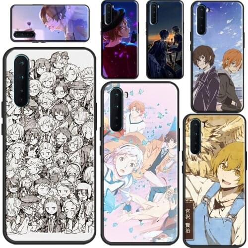 Bungou Stray Dogs Case For OPPO Realme 8 Pro 6 7 Q3 Pro GT Neo C3 C15 C21 Cover For OnePlus 9 8 Pro 8T Nord