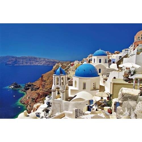 Aegean Sea The Wooden Puzzle 1000 Piece Puzzle Adult Kids Educational Intellectual Decompressing Family Children Puzzles Game