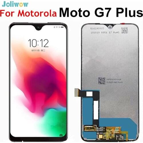 For Motorola Moto G7 PLUS XT1965-2 XT1965-3 LCD Display Touch Screen Digitizer Assembly Replacement For Moto G7 PLUS LCD