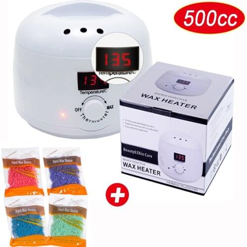 500cc Wax Machine Wax Cartridge Heater Shaving & Hair Removal Waxing Depilation Wax beans Wax Pot Laser Epilator Womens Trimmer