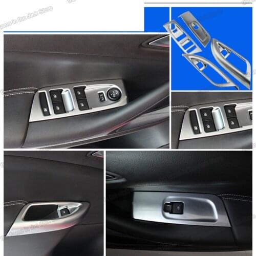 Lsrtw2017 for Opel Astra K Car Window Switch Button Trims Decoration Interior Accessories 2017 2018 2019 2020 2021 control panel