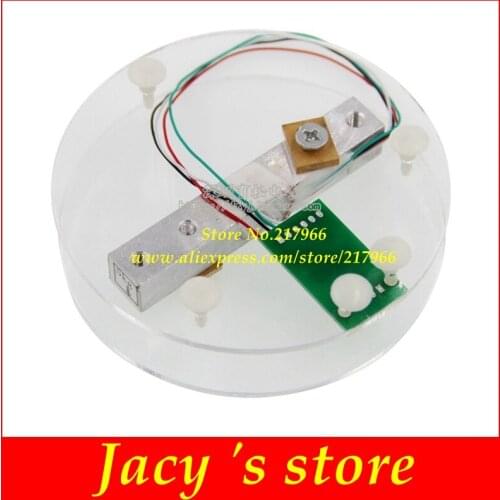 HX711 module + 1pcs 1kg or 2kg 3kg 5kg 10kg 20kg load cell pressure sensor package weighing sensor bracket holder