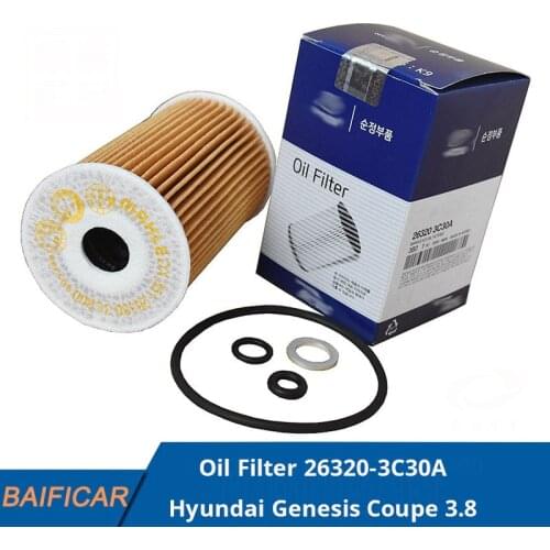 Baificar Brand New Genuine Oil Filter 26320-3C30A For Hyundai Genesis Coupe 3.8 Sonata Veracruz Kia Sorento