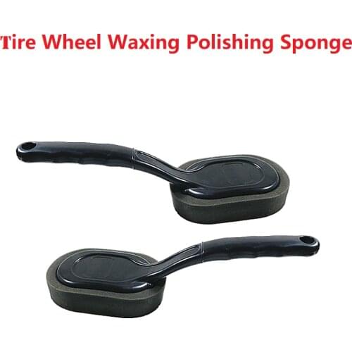 Car Wheel Wash Brush Plastic Handle Vehicle Cleaning Brush Wheel Waxing Rims Tire Washing Polishing Auto Scrub Sponges Tools