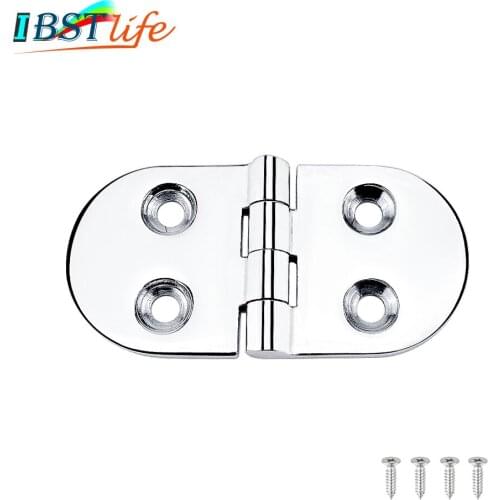 BSET MATEL 38*75m Heavy Duty Boat Hinge Door Strap Butt Hinge Marine grade 316 Boat Caravan RV Deck Cabinet Drawer Hardware
