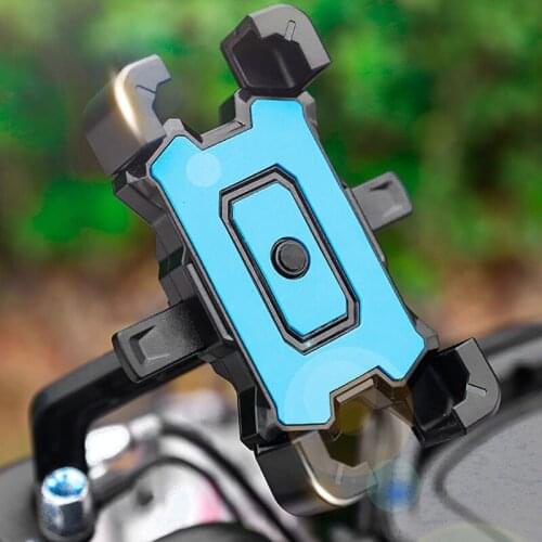 Bicycle Mobile Phone Holder Anti Shake Rotation Adjustable Smartphone Mount Bracket Motorcycle Bike Phone Navigation Holder