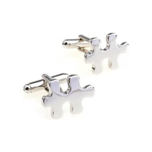 Puzzle Cufflink 15 pairs Wholesale Free Shipping