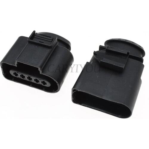 1 Set 5 Pin Way 1.5mm Electrical Plug Auto Sealed Male Female Connector Kit 1J0973805 1J0973705 For AUDI VAG For Volkswagen