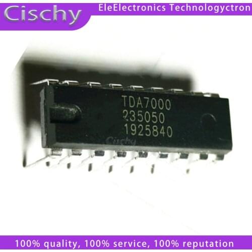 1pcs/lot TDA7000 7000 DIP-18 new and original In Stock