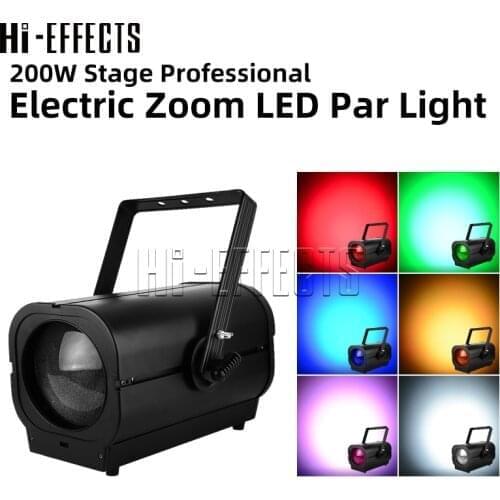4PCS/Lot LED Par 200W COB Lighting Dmx Controller Stage Effect lights For Dj Booth Market Disco LED Par Light Stage Light