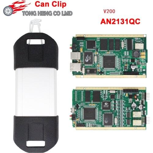 Best Quality Can Clip V202 With CYPRESS AN2131QC Chip OBD2 Diagnostic Tool Support Russian Language