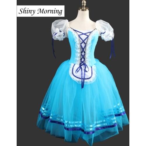 Long ballet Tutu dress Women Giselle Act 1, La Vivandiere, La Fille Mal Gardee, napoli Giselle - 1st Act