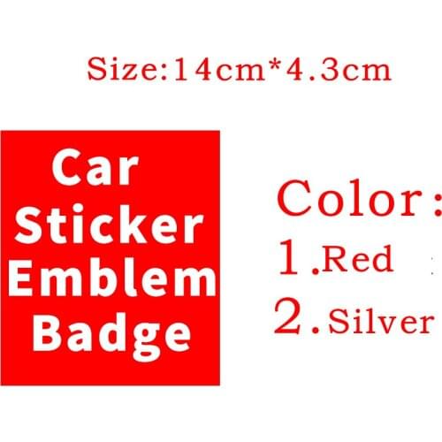 1pcs New 3D Metal Car Letter Rear Trunk Decals Emblem Badge Sticker Decal Car Styling Auto Off Load 4X4 Accessories 2021