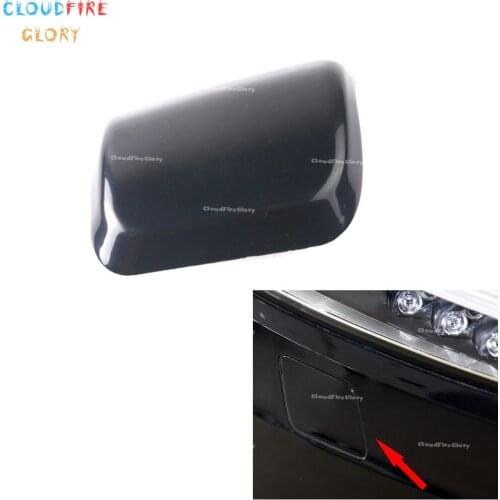CloudFireGlory 30698208 30698209 Left Or Right Headlight Washer Nozzle Cover Front Bumper For Volvo XC90 2003 2004 2005 2006