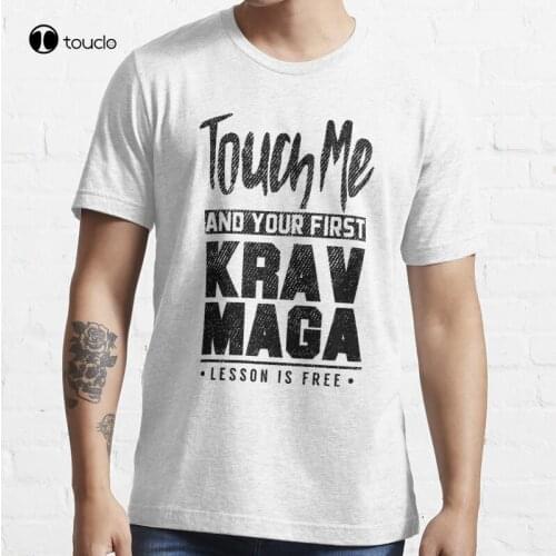 New Krav Maga Martial Arts Fighter Idf Martial Arts Israel T-Shirt Cotton Tee Shirt S-5XL