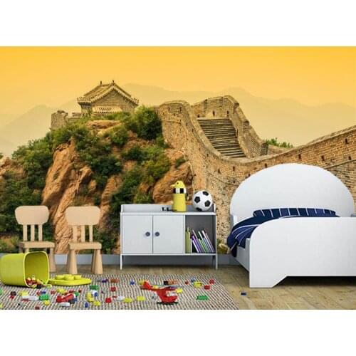 Papel de parede The Great Wall of China Stairs Nature wallpaper,living room bedroom TV wall kitchen wall papers home decor mural