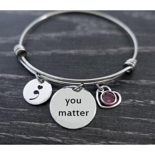 Paw print Stone Bracelets