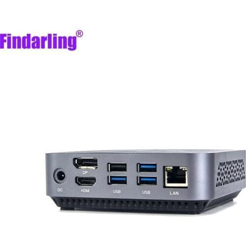 Windows 10 Personal Computer AMD Athlon 300U 2.4Ghz DDR4 8GB RAM 256GB SSD Dual Band WIFI 3*USB3.0 4K 1000M Lan Mini PC