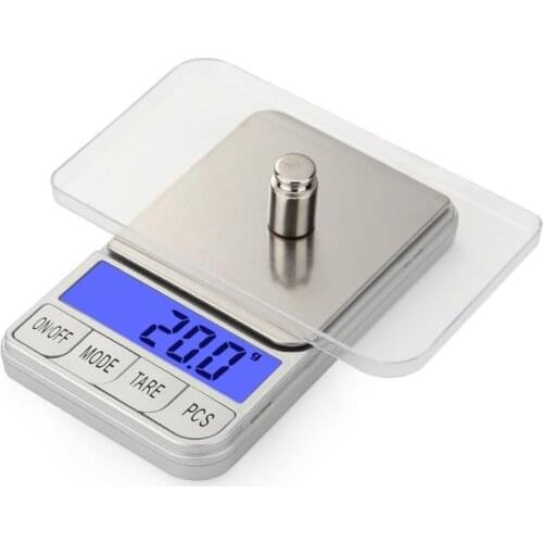 Mini Portable Electronic Digital Scale 100g/0.01g Precision Weighing Jewelry Gold Silver LCD Display with Backlight Pocket Scale