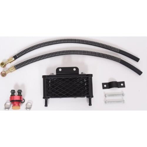 Motor Oil Cooling Cooler Radiator for Motorcycle KAYO APOLLO 50 70 90 110 125 Horizontal Engine Monkey Bike Chinese Dirt Pit ATV