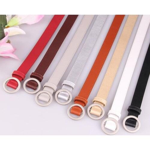 Fashion PU Leather Belt Women For Jeans Punk Harajuku Luxury Buckle Belt Ladies Casual Adjustable Vintage Waist ceinture PJ079