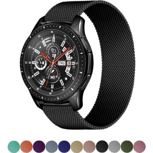 20mm 22mm strap for Samsung galaxy watch 46mm 42mm gear S3 frontier S2 huawei 3/3 Pro/gt/amazfit gts/pace/bip/GTR 47mm/42mm Band
