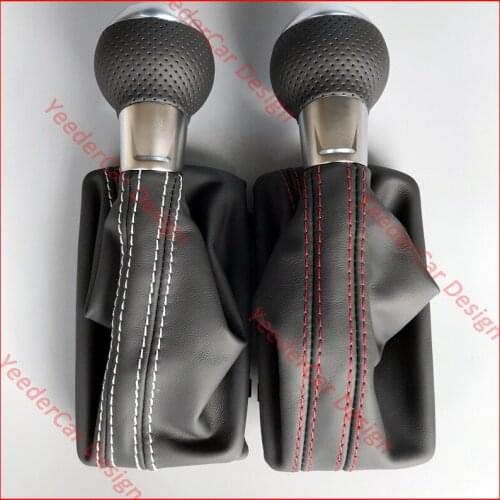 Gear Shift Knob Shift Lever Handle Head for Audi A3 S3 RS3 Q3 S6 RS6 A4 A5 A7 Passat Golf 6 7 Golf 6GTI 7GTI Golf R CC