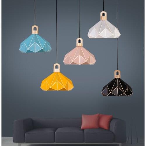 Modern Nordic AMBIT Pendant Lights Denmark Colored Macaron Aluminum LED pendant lamp Kitchen Restaurant Light Ceiling Fixtures