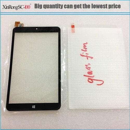 Glass film For 8" inch Prestigio Multipad Visconte Quad 3GK (PMP1080TD3GWH) Tablet Touch Screen Panel glass Sensor Digitizer