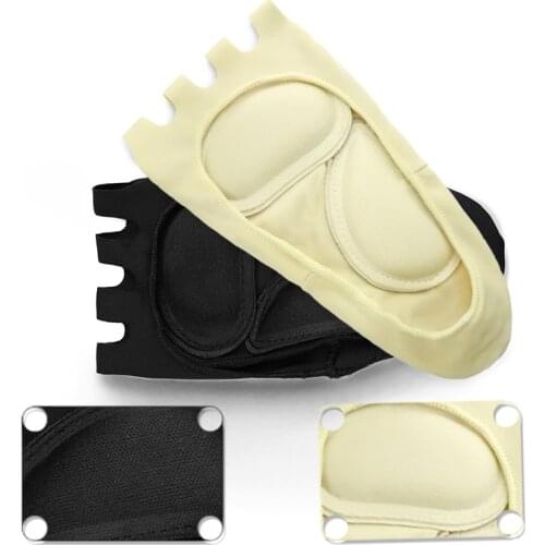 Split-toe Pad Arch Support Fish Mouth Wear-resistant Foot Insoles Non-slip Sweat-absorbent Deodorant Women Insoles High Heels
