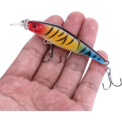 8.5cm 7g Sinking Wobblers Fishing Lure Wobbler Parts Relax Multi Jointed Swimbait 2Segment Making Casting River Minnow Bass