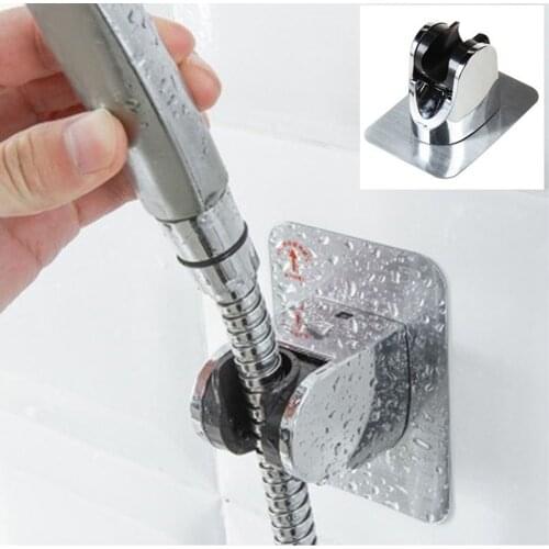 1Pc ABS Adjustable Shower Head Holder Bracket Bathroom Fixed Base High Quality Bathroom Shower Head Accessories For Bathroom