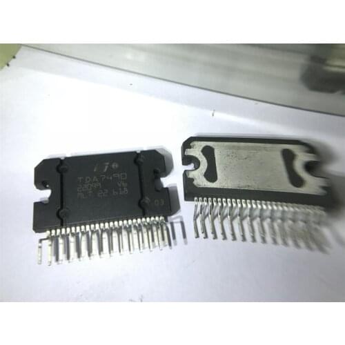 2PCS TDA7490 Class D Stereo Power Amplifier with 25W × 2 (RL = 8 Ω / 4 Ω, thd = 10%) (± 10V ~ ± 25V) new original