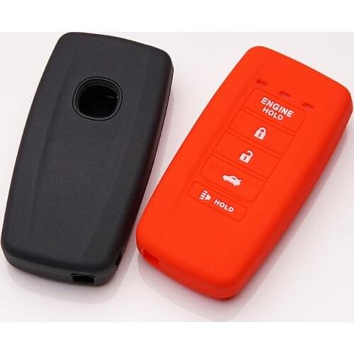 5 Button Car Styling Cover Sticker For ACURA RDX MDX ILX TLX RLX TSX Engine Hold Case Siliocne Key Protector Shell
