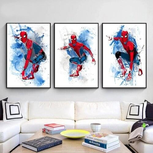 5D DIY Diamond Painting Superhero Anime Poster Cross Stitch Kit Full Drill Embroidery Mosaic Art Picture of Rhinestones Decor