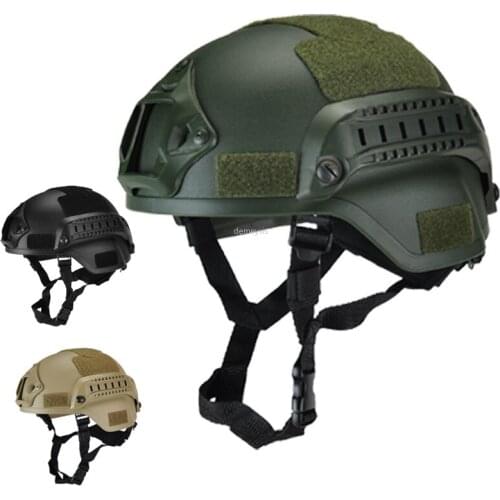 Army Tactical Combat Helmet MICH 2000 Half Covered Military Airsoft Paintball Helmets Outdoor Hunting Shooting Sports Helmets
