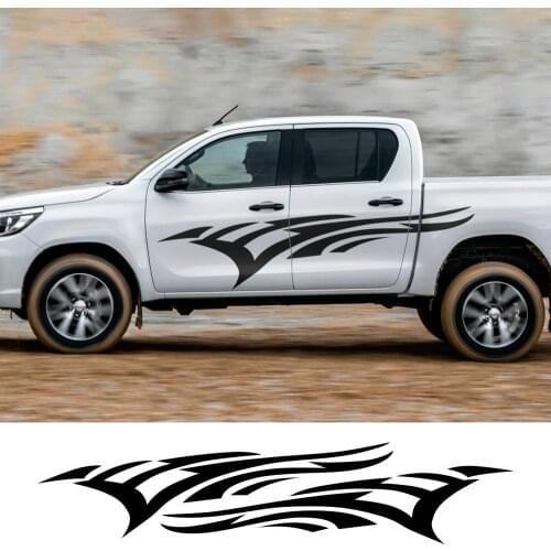 Car Side Stickers Produce For Toyota Hilux Tacoma Tundra Ford Rnager F150 Chevrolet Silverado Colorado Nissan Navara Titan Isuzu