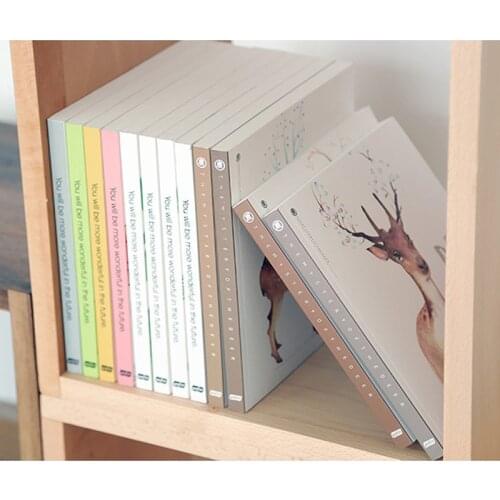 4pcs "Solo Travel" Diary Hardcover Notebook Blank Art Paper Daily Planning Research Agenda Notepad Stationery Gift Wholesale